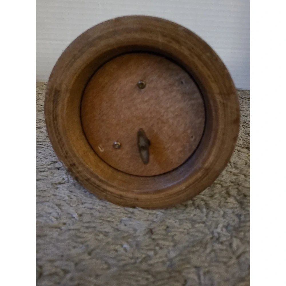 Vintage Musical Wooden Bell Plays A Lullaby,  Works, Tested